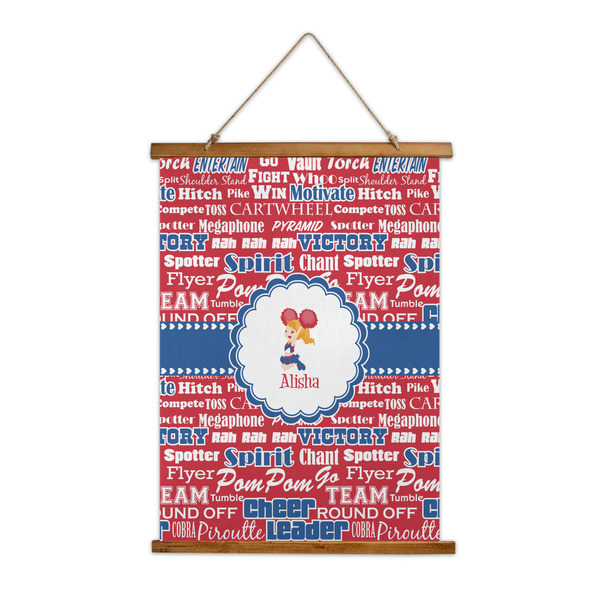 Custom Cheerleader Wall Hanging Tapestry (Personalized)