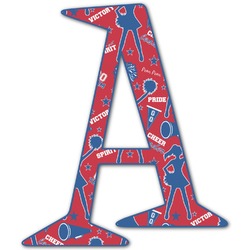 Cheerleader Letter Decal - Medium (Personalized)