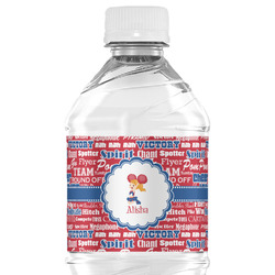 Cheerleader Water Bottle Labels - Custom Sized (Personalized)