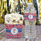 Cheerleader Water Bottle Label - w/ Favor Box