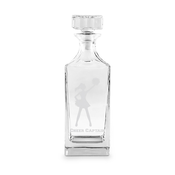 Cheerleader Whiskey Decanter - 30oz Square - APPROVAL