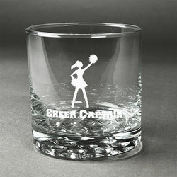 Cheerleader Whiskey Glass - Engraved (Personalized)