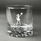 Cheerleader Whiskey Glass - Front/Approval