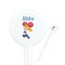 Cheerleader Round Plastic Stir Sticks (Personalized)