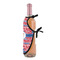 Cheerleader Wine Bottle Apron - DETAIL WITH CLIP ON NECK