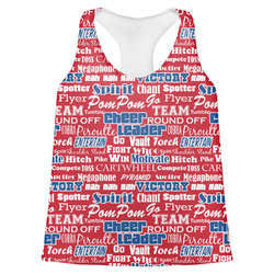 Cheerleader Womens Racerback Tank Top - X Large
