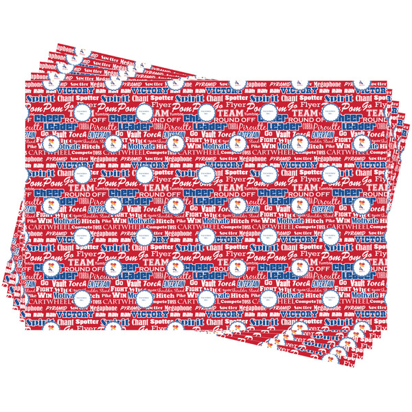 Cheerleader Wrapping Paper - 5 Sheets Approval