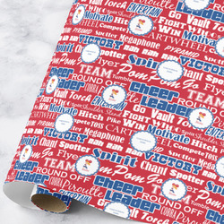 Cheerleader Wrapping Paper Roll - Large (Personalized)