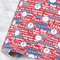 Cheerleader Wrapping Paper Roll - Large - Main
