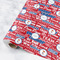 Cheerleader Wrapping Paper Rolls- Main