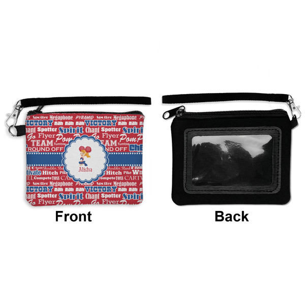 Cheerleader Wristlet ID Cases - Front & Back