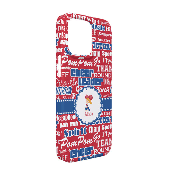 Custom Cheerleader iPhone Case - Plastic - iPhone 13 Pro (Personalized)