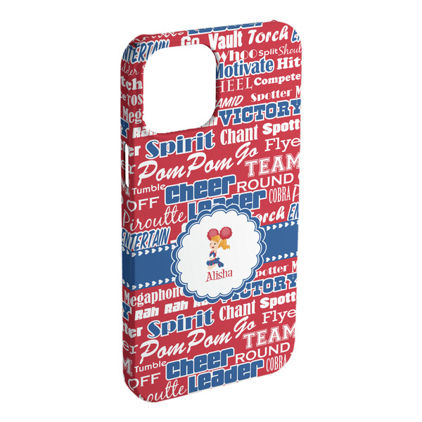 Custom Cheerleader iPhone Case - Plastic - iPhone 15 Plus (Personalized)