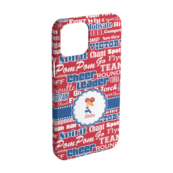 Custom Cheerleader iPhone Case - Plastic - iPhone 15 Pro (Personalized)