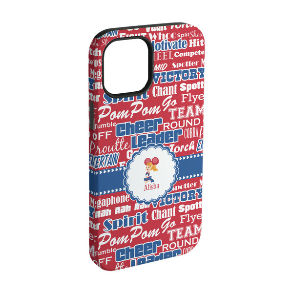Custom Cheerleader iPhone Case - Rubber Lined - iPhone 15 (Personalized)