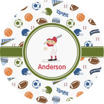 Sports Multipurpose Round Labels - 1" (Personalized)