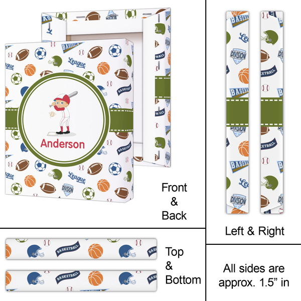 Sports 11x14 - Canvas Print - Approval