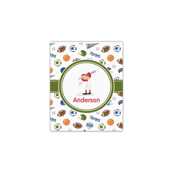 Sports 11x14 - Canvas Print - Front View