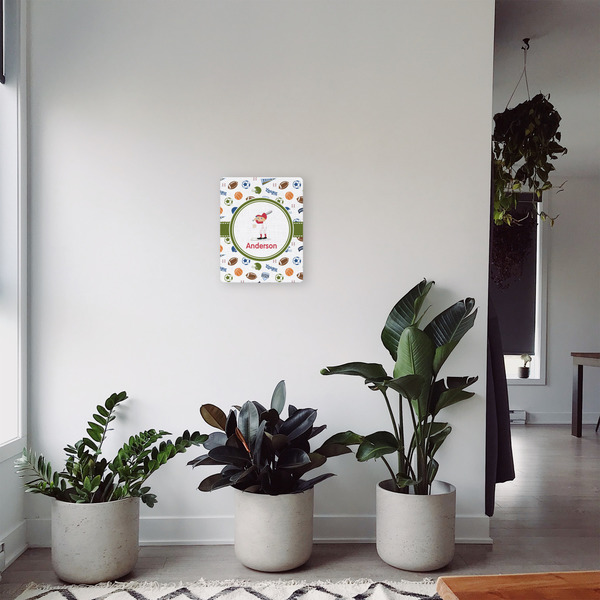 Sports 11x14 - Canvas Print - In Context