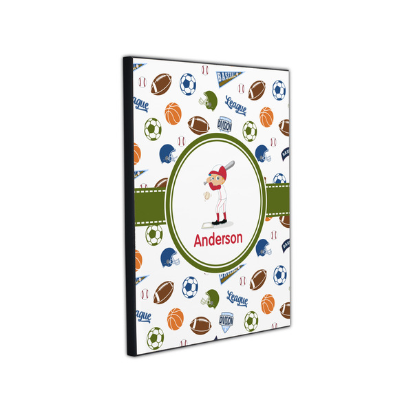 Sports 11x14 Wood Print - Angle View