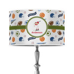 Sports 12" Drum Lamp Shade - Poly-film (Personalized)