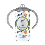 Sports 12 oz Stainless Steel Sippy Cup (Personalized)