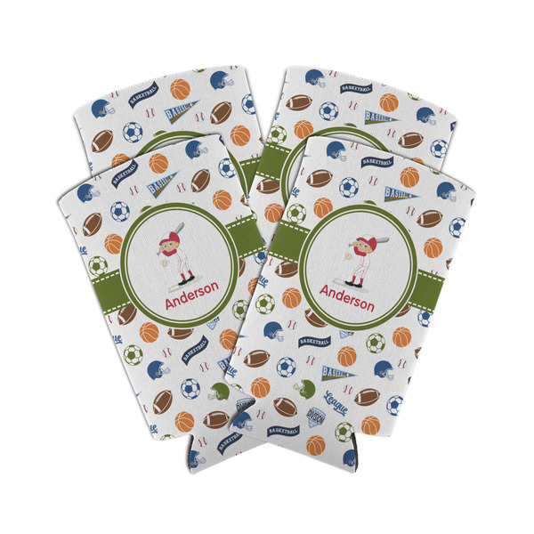 Sports 12oz Tall Can Sleeve - Set of 4 - MAIN