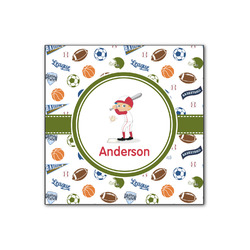 Sports Wood Print - 12x12 (Personalized)