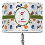 Sports 16" Drum Lamp Shade - Poly-film (Personalized)