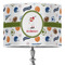 Sports 16" Drum Lampshade - ON STAND (Poly Film)