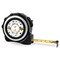 Sports 16 Foot Black & Silver Tape Measures - Front