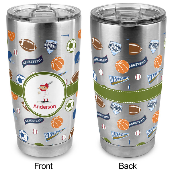 Sports 20oz SS Tumbler - Full Print - Approval