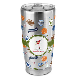 Sports 20oz Stainless Steel Double Wall Tumbler - Full Print (Personalized)