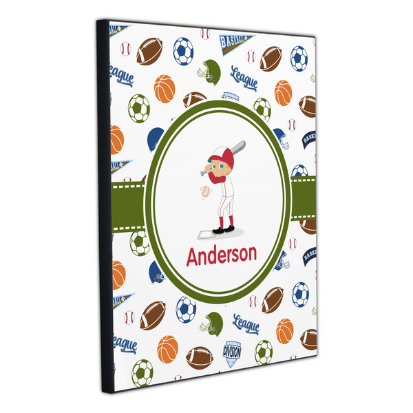 Sports 20x24 Wood Print - Angle View