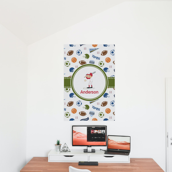 Sports 24x36 - Matte Poster - On the Wall