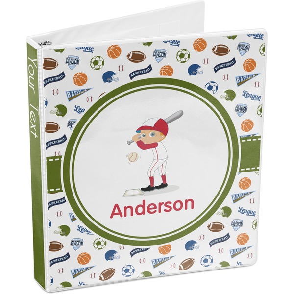 Sports 3-Ring Binder 3/4 - Main