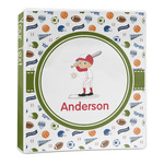 Sports 3-Ring Binder - 1 inch (Personalized)