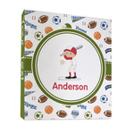 Sports 3 Ring Binder - Full Wrap - 1" (Personalized)