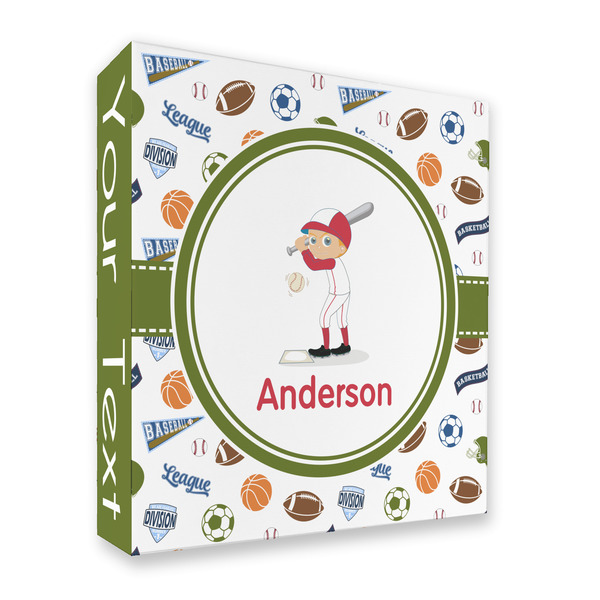 Custom Sports 3 Ring Binder - Full Wrap - 2" (Personalized)
