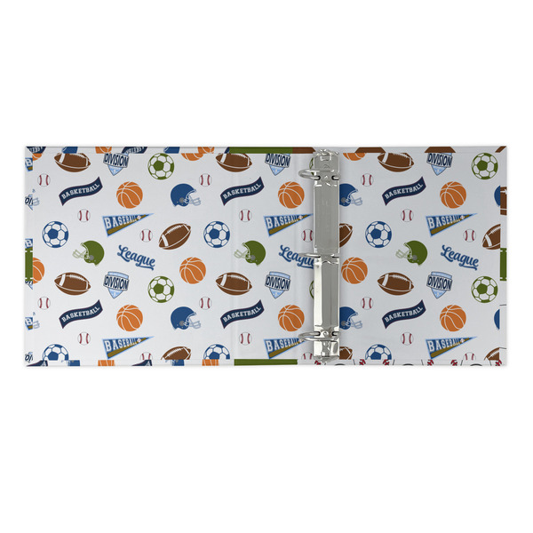 Sports 3 Ring Binders - Full Wrap - 2" - OPEN INSIDE