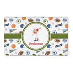 Sports 3' x 5' Indoor Area Rug (Personalized)