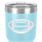 Sports 30 oz Stainless Steel Ringneck Tumbler - Teal - Close Up
