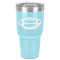 Sports 30 oz Stainless Steel Tumbler - Teal - Single-Sided (Personalized)