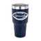 Sports 30 oz Stainless Steel Tumbler - Navy - Single Sided (Personalized)