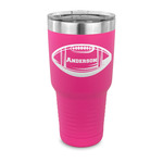 Sports 30 oz Stainless Steel Tumbler - Pink - Single Sided (Personalized)