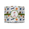 Sports 8" Drum Lampshade - FRONT (Fabric)