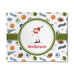 Sports 8' x 10' Indoor Area Rug (Personalized)