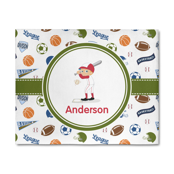 Custom Sports 8' x 10' Indoor Area Rug (Personalized)