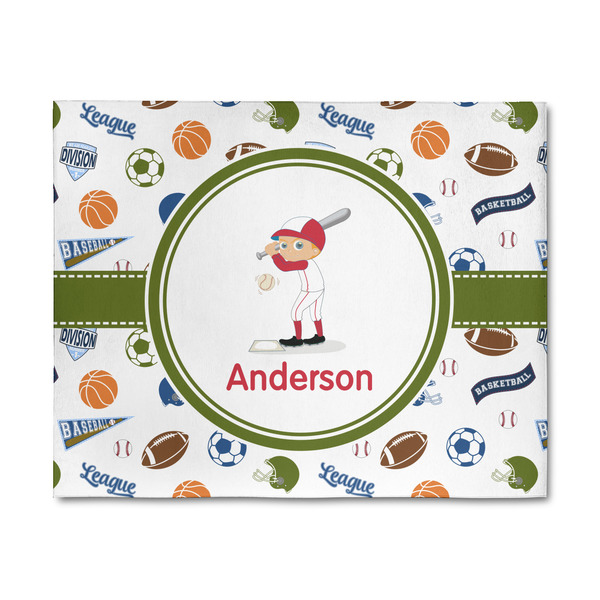 Custom Sports 8' x 10' Patio Rug (Personalized)