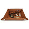 Sports 9" x 9" Leatherette Snap Up Tray - STYLED